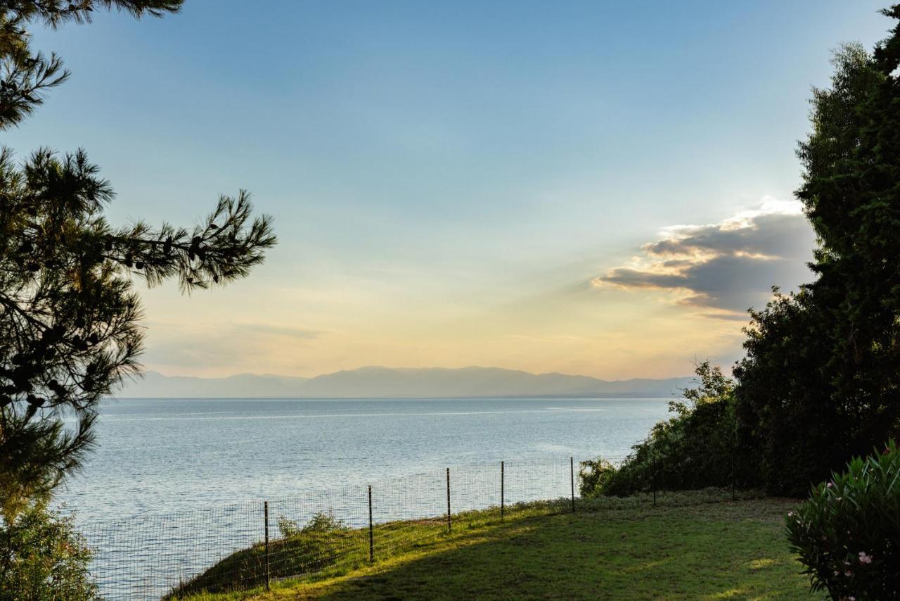 Luna Villa Private Beach Néa Iráklia Kültér fotó